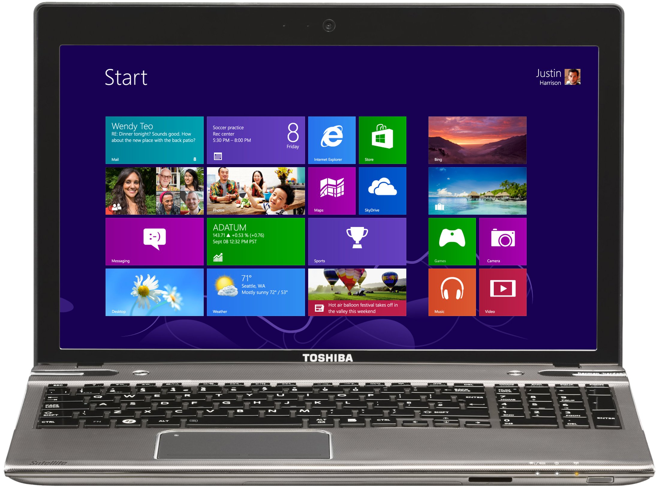 Toshiba Satellite P855 - 32G 15.6 inch Notebook (Intel Core i5
